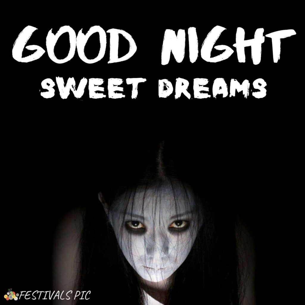 Good Night HD Pics With Horror Download