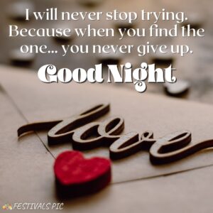 Good Night HD Pictures With Love Quotes Download