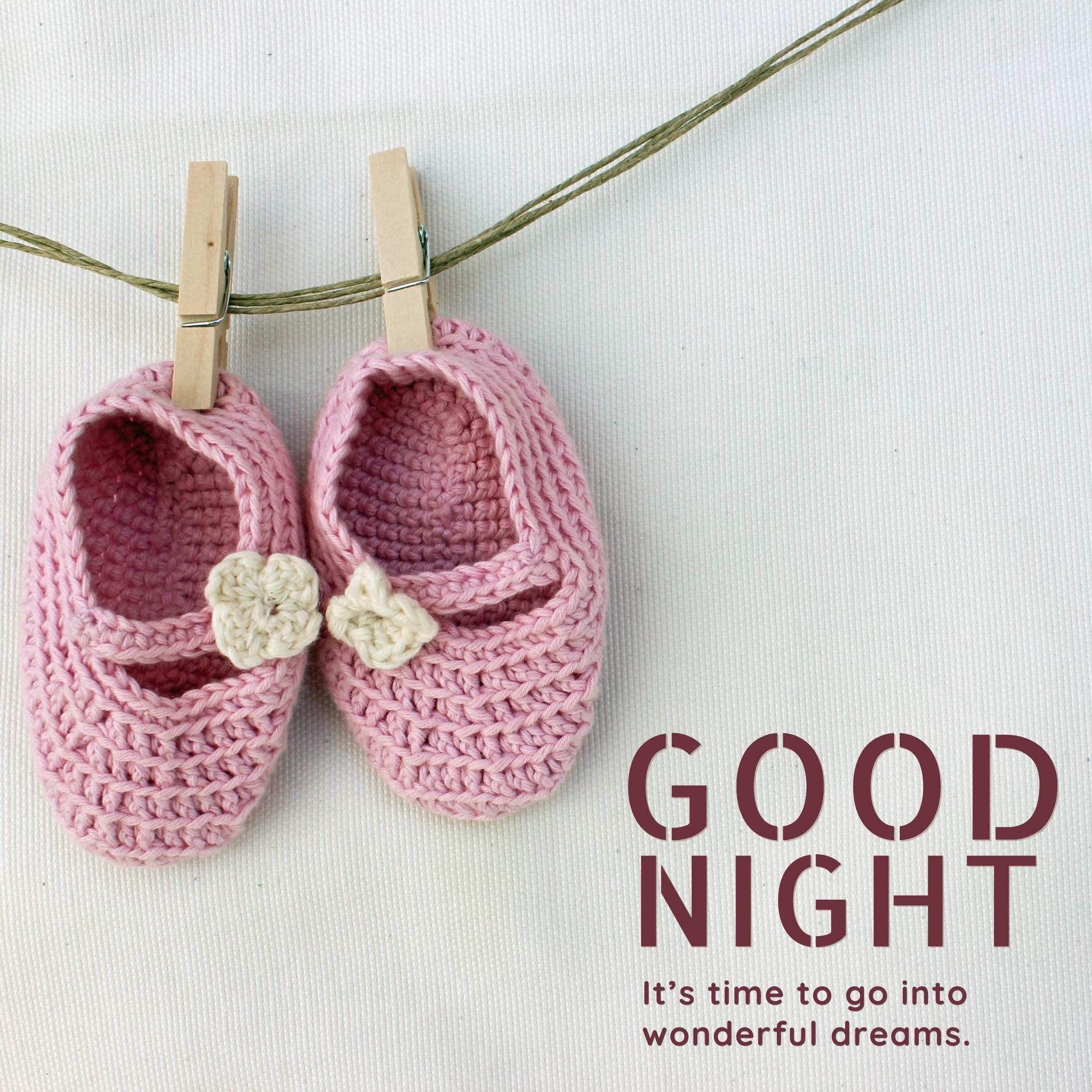Cute Baby Saying Good Night Images